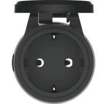 Schutzkontakt Steckdose mit Klappdeckel