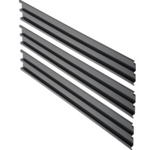 Drei Metall-Querprofile