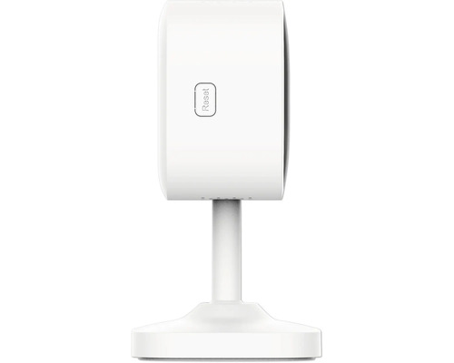 Weisse Überwachungskamera mit Reset-Taste