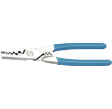 Logo Gedore. Pince combinée avec manche bleu