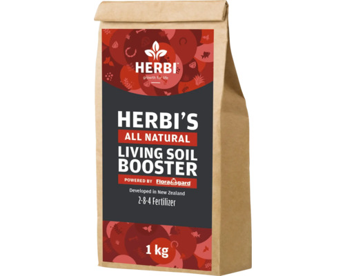 Herbi''s All Natural Living Soil Booster, 1 kilogramme, engrais
