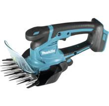 Cisaille à gazon sans fil Makita DUM604ZX avec lame de cisaille pour arbustes et collecteur de végétaux coupés sans batterie ni chargeur 18 V