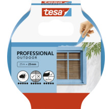 Bande de crêpe tesa extérieur 25 m x 25 mm