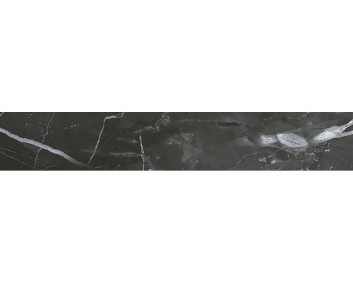 Plinthe Carracci 10 x 60 x 0,9 cm poli anthracite