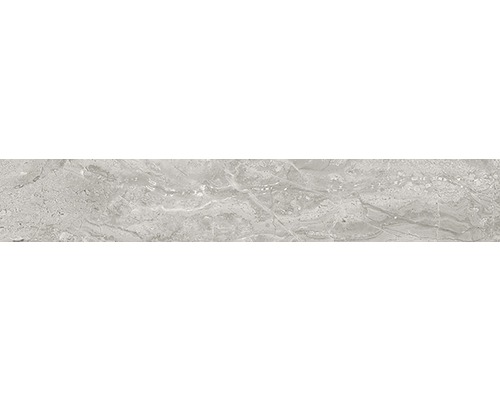 Plinthe Sicilia 10 x 60 x 0,9 cm Grigio poli gris