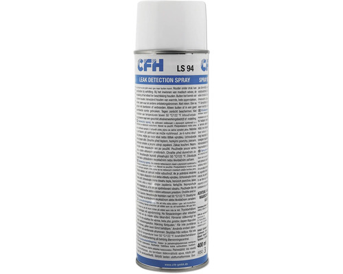 Spray pour détection de fuites CFH Control Plus LS 94 400 ml CFH détecteur de fuites pour localiser les fuites de gaz
