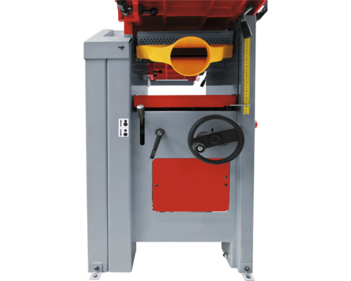 Raboteuse dégauchisseuse en détail