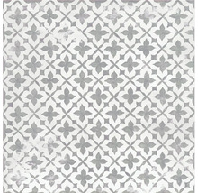 Wand- und Bodenfliese Block Flower acero 20x20cm