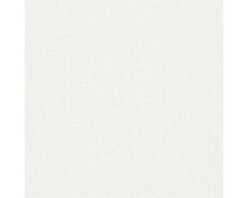 Papier peint intissé 10359-14 Melissa uni blanc crème Papier peint textile blanc avec une fine structure