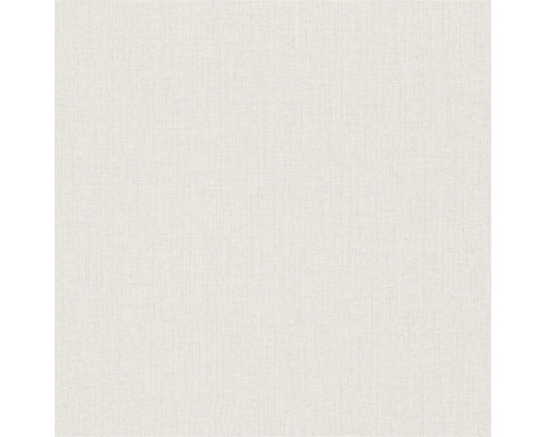 Papier peint intissé 10359-38 Melissa uni beige clair Gros plan d''un papier peint textile à structure de lin