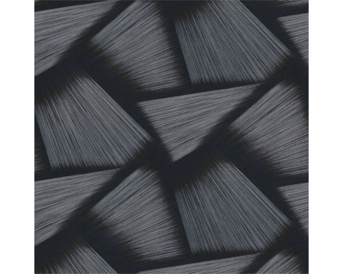 Papier peint intissé 10401-15 Spotlight graphique blanc Gros plan d''un papier peint intissé gris avec un motif géométrique
