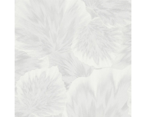 Papier peint intissé 10402-01 Spotlight feuilles blanc Papier peint avec motif floral