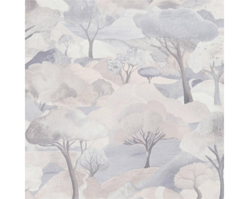 Papier peint intissé 10433-02 Gentle paysage crème Papier peint avec motif de paysage arboré