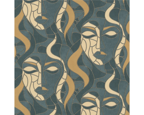 Papier peint intissé 10458-19 papier peint intissé Elle Decoration 4 graphique pétrole