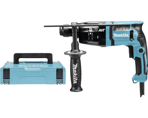 Marteau perforateur Makita avec coffret de transport et poignée supplémentaire