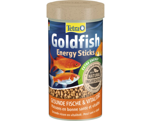 Tetra Nourriture pour poissons rouges Energy 250 ml Tetra Goldfish Energy Sticks Nourriture pour poissons Boîte