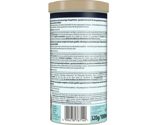 Aliment pour poissons Tetra Cichlid Sticks, 320 grammes