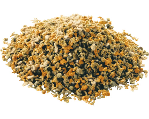 Gros plan d''un tas de litière minérale pour chats