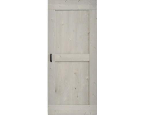 Holztür mit Beschlag