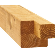 Holzbalken mit Aussparung