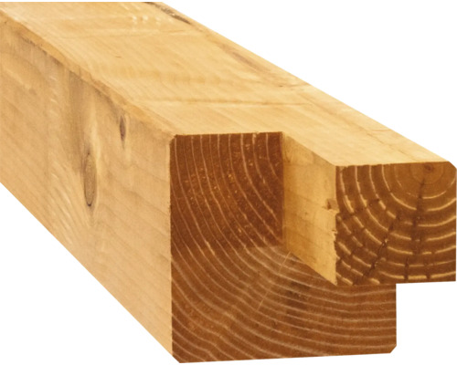 Holzbalken mit Aussparung