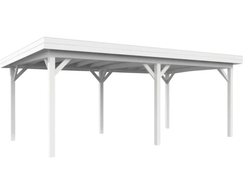 Carport autoportant en bois