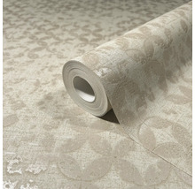 Tapetenrolle mit floralem Muster