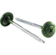 Zwei Bohrschrauben mit Dichtscheibe