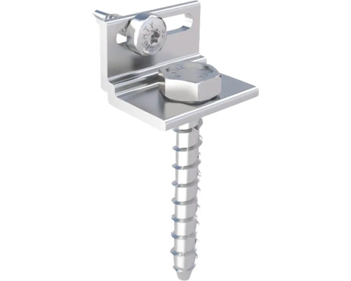 Wandbefestigung mit Schraube