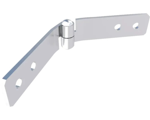 Winkelband aus Metall mit Löchern zur Befestigung