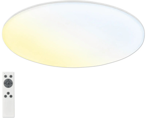 Plafonnier rond avec télécommande