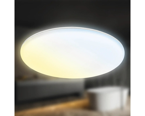 Runde Deckenleuchte im Innenraum