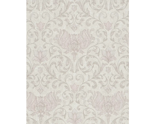 Papier peint intissé 35149 City Romance baroque gris Papier peint avec motif floral