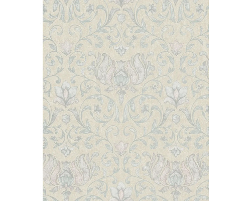Papier peint intissé 35151 City Romance baroque beige Papier peint à motif floral