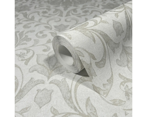 Tapetenrolle mit floralem Muster