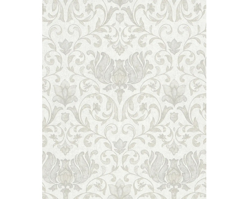 Vliestapete 35168 City Romance Barock beige-weiß Tapete mit floralem Muster