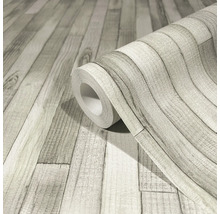 Tapetenrolle mit Holzplankenmuster