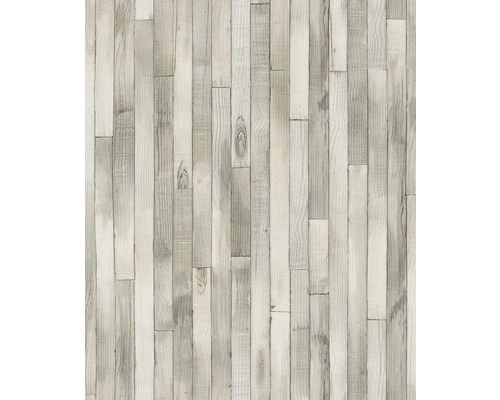 Papier peint intissé 45735 Struktura aspect bois gris Papier peint imitation bois avec aspect planches