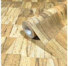 Tapetenrolle mit Holzoptik