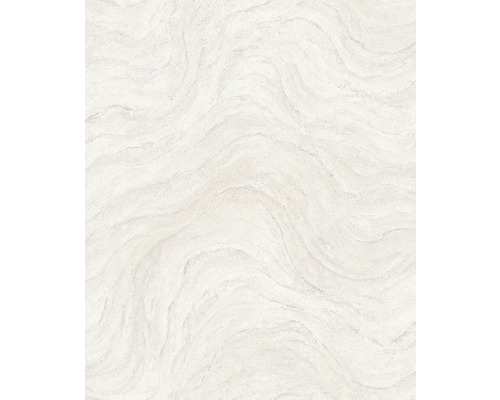 Papier peint intissé 45756 Struktura aspect marbre gris Panneau mural décoratif à motif ondulé