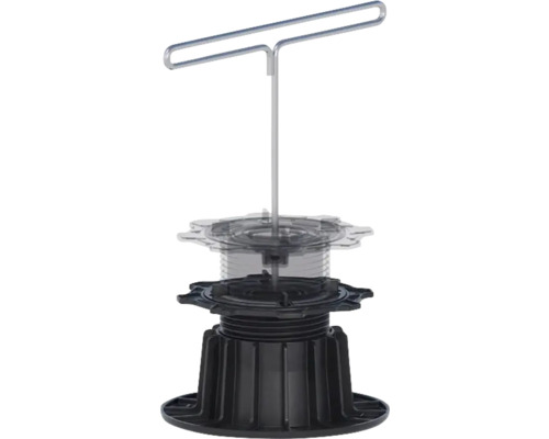 Verstellbarer Terrassenfuß mit Montagewerkzeug für den Terrassenbau