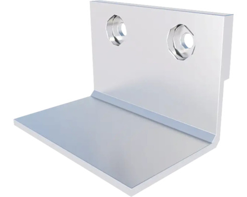 Winkelverbinder mit zwei Bohrlöchern