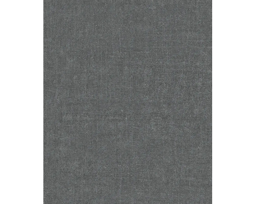 Papier peint intissé 45775 Struktura uni gris foncé Gros plan d''un papier peint textile avec une fine structure