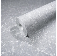 Rouleau de papier peint gris avec motif structuré