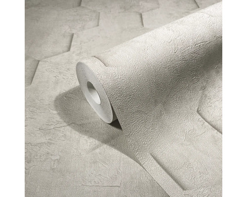 Un rouleau de papier peint avec un motif géométrique.