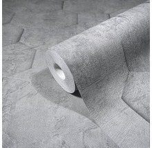 Rouleau de papier peint intissé avec motif de pierre