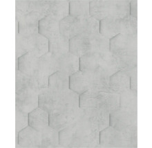 Carreau mural hexagonal clair aspect béton pour intérieurs