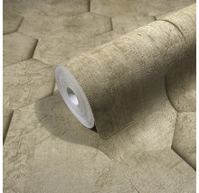 Rouleau de papier peint avec motif hexagonal