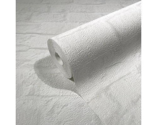 Rouleau de papier peint avec motif de maçonnerie