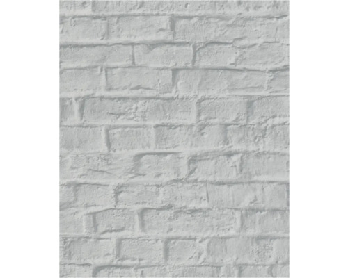 Vliestapete 34167 Loft Superior Steinen grau Tapete mit weißem Backsteinmuster